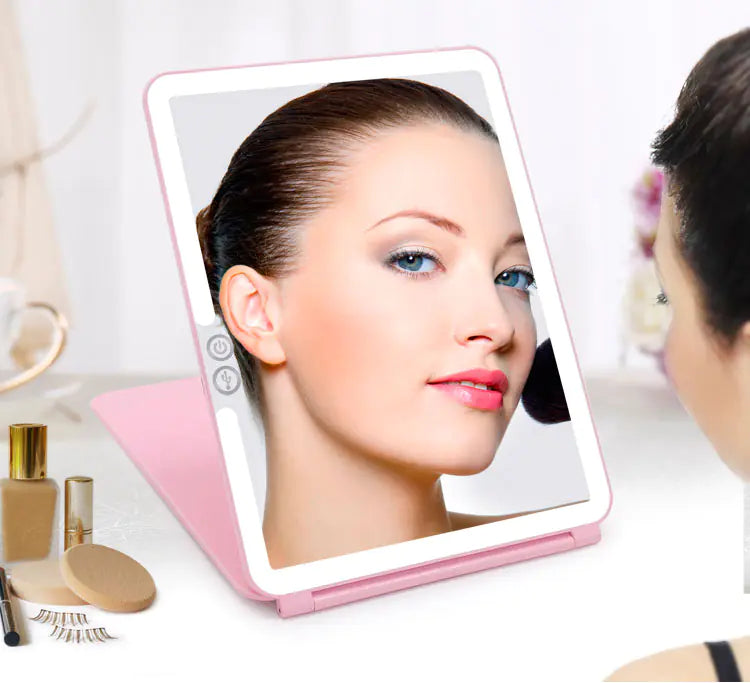 Versatile Illuminated Vanity Mirror