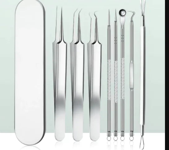 8-Piece Pro Acne Extraction Kit