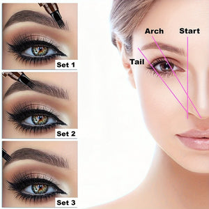 Ultra Slim 4 Split Head Eyebrow Pencil