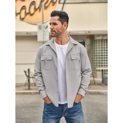 Men's Stylish Versa Shirt Jacket - Lightweight