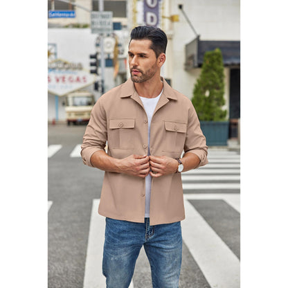 Men's Stylish Versa Shirt Jacket - Lightweight