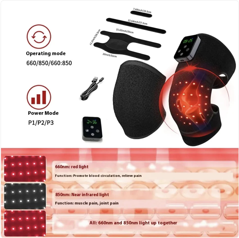 Red Light Knee Therapy Massager