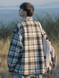 Shirt Men'S Spring And Autumn Japanese Style Lapel Jacket Autumn Men