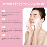 Jaysuing 100ml Kojic Acid Turmeric Cleanser Anti Acne Oil Control Blackhead Remover Shrink Pores Facial Exfoliating Cleanser