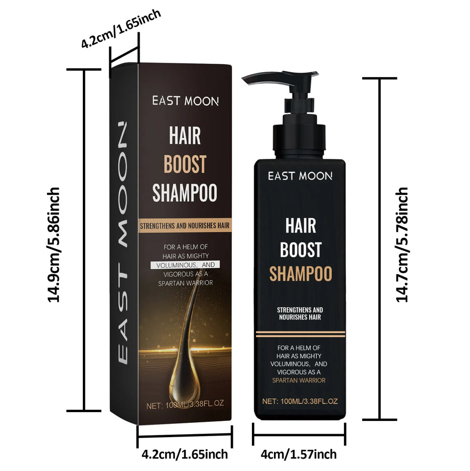 East Moon 100ml Hair Regrowth Shampoo Repair Dry Frizzy Nourishes Scalp Anti Hair Loss Baldness Strengthen Hair Boost Shampoo