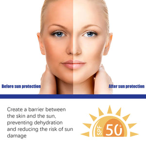 EELHOE Protection Bar SPF 50+ Quick Sun Care Sunscreen No Sticky for All Type Skin Face and Body Hyaluronic Acid Sun Stick
