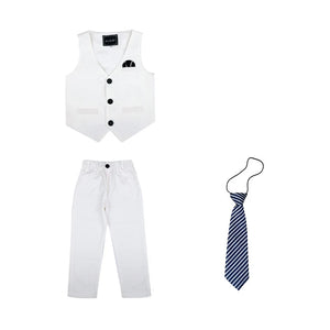 Flower Boys Formal Jacket+Pants 2Pcs Clothing Set Children Gentleman Performance Evening Tuxedo Dress Enfant Kids Wedding Suit