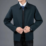Brand Business Casual Jacket men's Coats new spring coat casual Autumn jacket Men's simple solid jackets men Blazer jackets Male