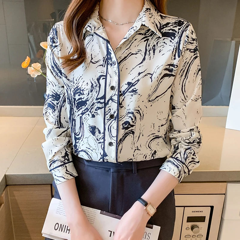 Women's Spring Autumn Long Sleeve Shirts