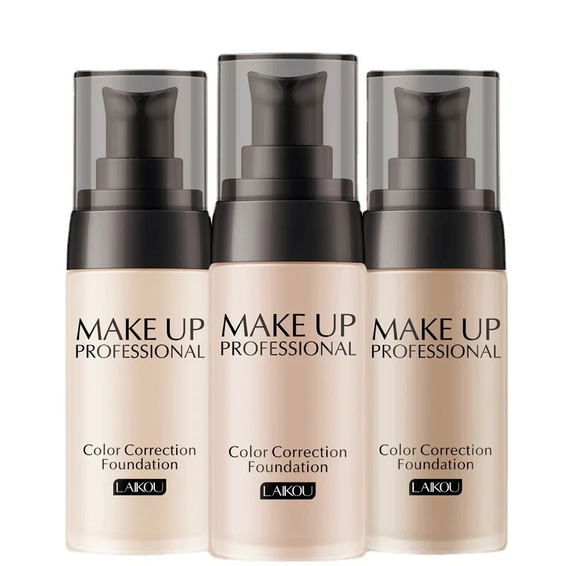 Makeup Base Face Liquid Foundation BB Cream Concealer Moisturizer Oil-control Whitening Waterproof Maquiagem Makeup 40g