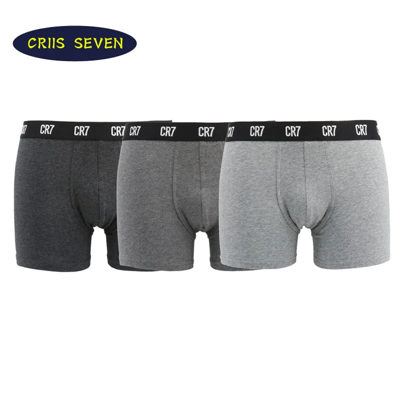 8 pcs/ lot Men's Boxer Shorts CR7 Men Underwear Cotton