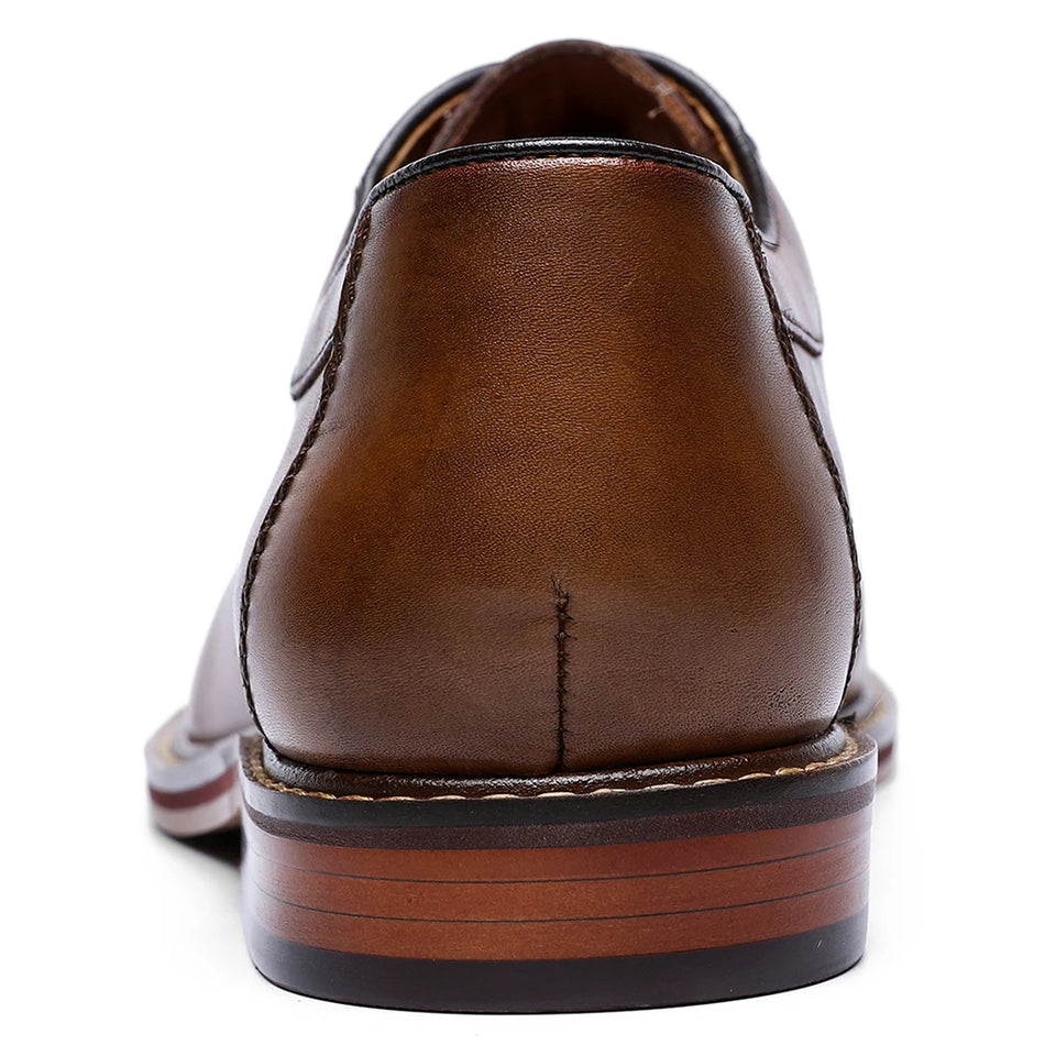 Desai Genuine Leather Shoes Men Dress Shoes Fashion Comfortable Oxford Shoes Casual Soft Shoes,Wedding,Formal ,Large Size,Gifts