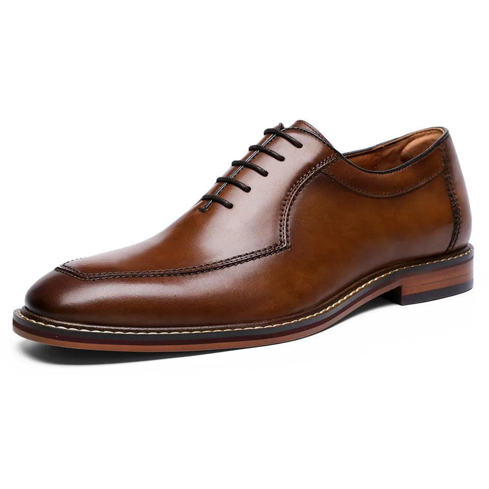 Desai Genuine Leather Shoes Men Dress Shoes Fashion Comfortable Oxford Shoes Casual Soft Shoes,Wedding,Formal ,Large Size,Gifts
