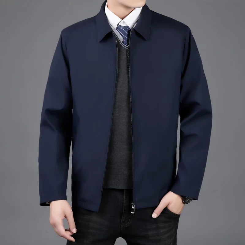 Brand Business Casual Jacket men's Coats new spring coat casual Autumn jacket Men's simple solid jackets men Blazer jackets Male