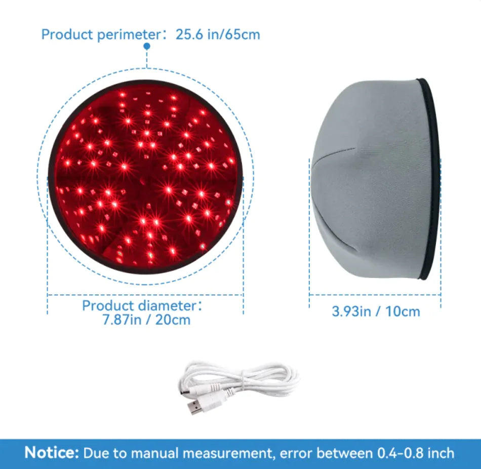 Red Light Hair Growth Massager
