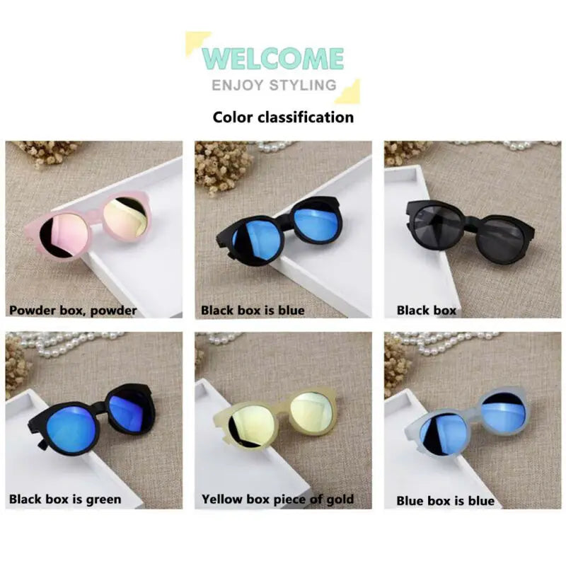 Baby Accessories Children's Boys Girls Kid Sunglasses Shades Bright Lenses