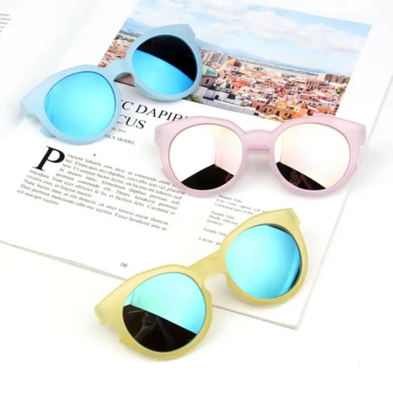 Baby Accessories Children's Boys Girls Kid Sunglasses Shades Bright Lenses