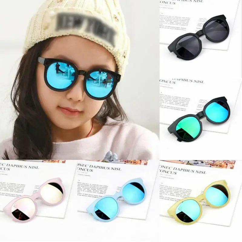 Baby Accessories Children's Boys Girls Kid Sunglasses Shades Bright Lenses