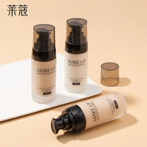Makeup Base Face Liquid Foundation BB Cream Concealer Moisturizer Oil-control Whitening Waterproof Maquiagem Makeup 40g