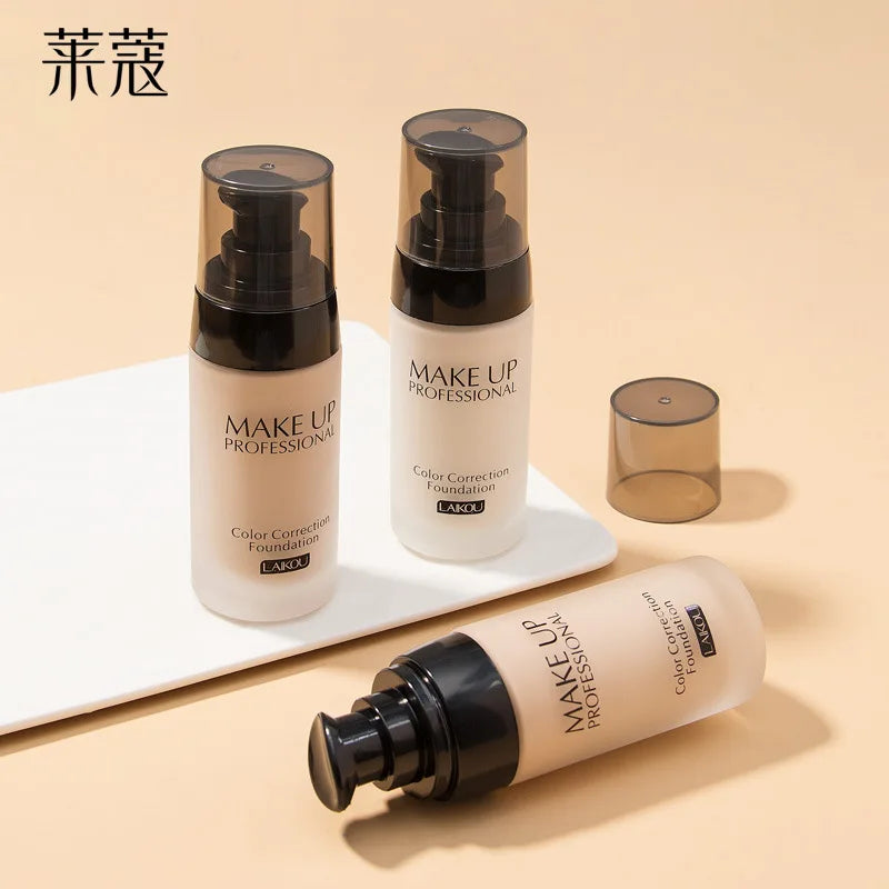 Makeup Base Face Liquid Foundation BB Cream Concealer Moisturizer Oil-control Whitening Waterproof Maquiagem Makeup 40g