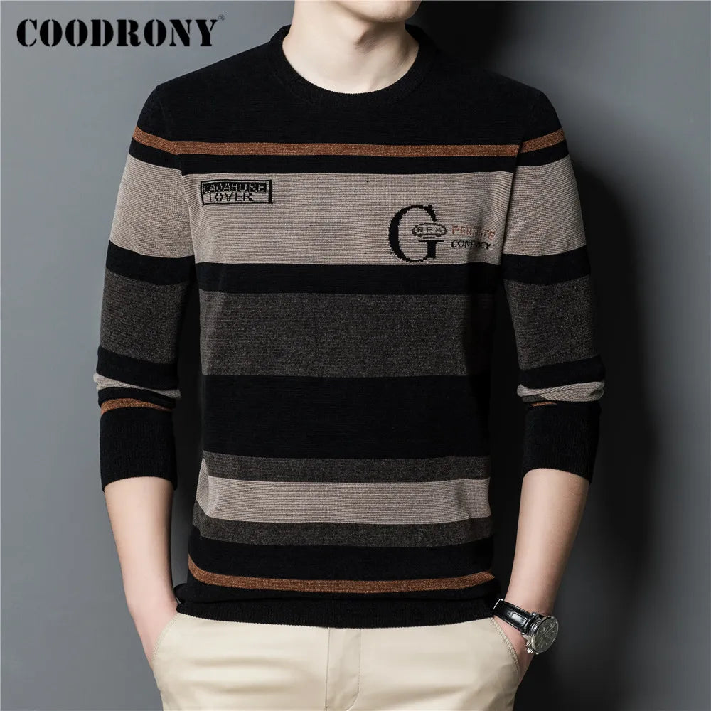 COODRONY Autumn Winter Sweater Men Clothing New Arrival Streetwear