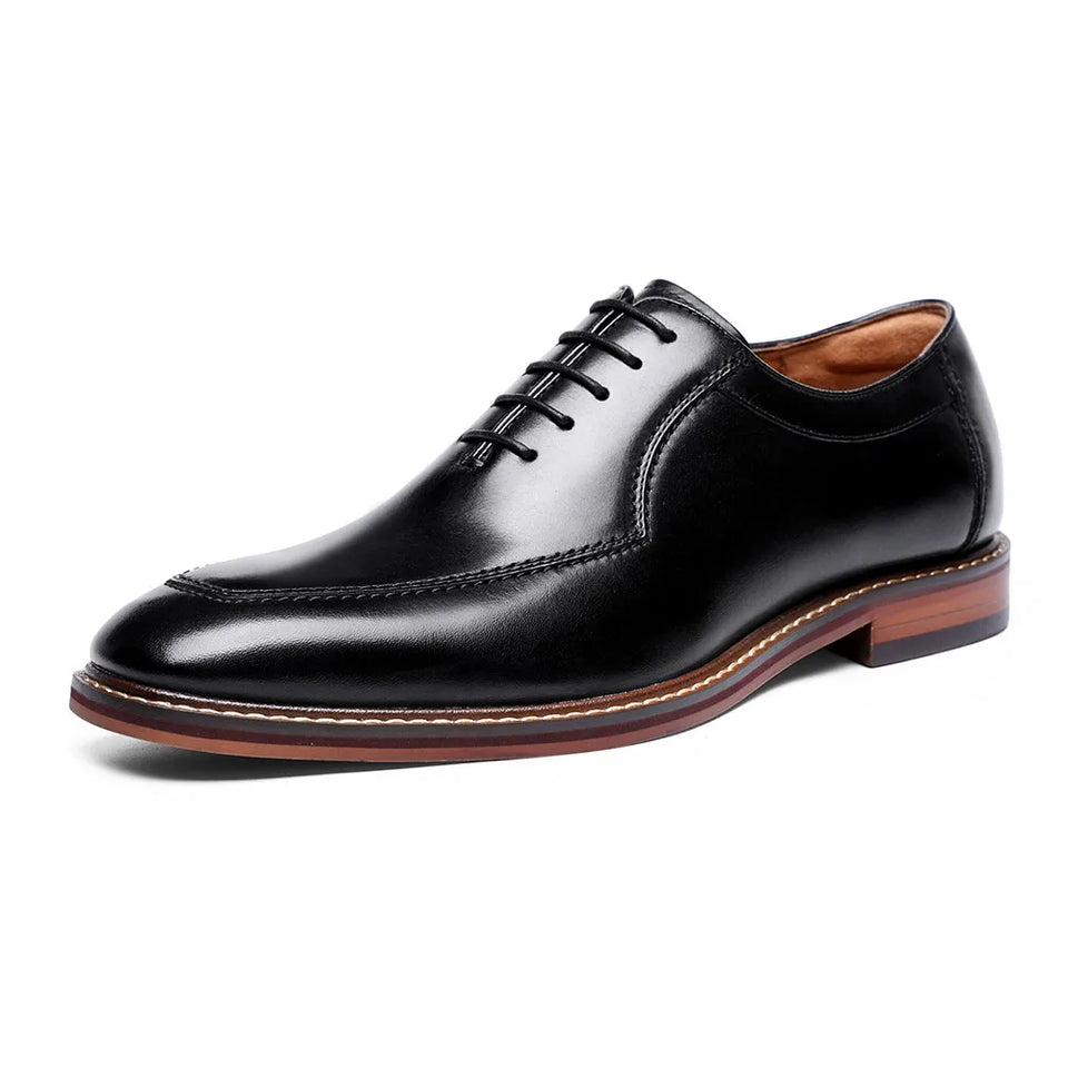 Desai Genuine Leather Shoes Men Dress Shoes Fashion Comfortable Oxford Shoes Casual Soft Shoes,Wedding,Formal ,Large Size,Gifts
