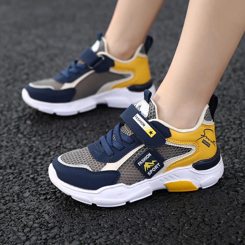 Children Casual Shoes Boys Light Student Footwear Kids Fashion Chunky Sneakers Tenis