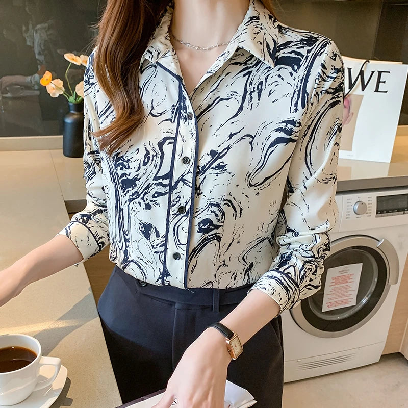 Women's Spring Autumn Long Sleeve Shirts