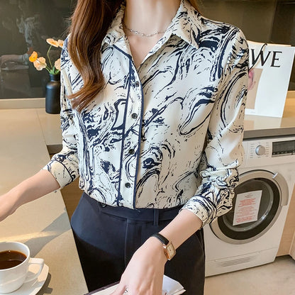 Women's Spring Autumn Long Sleeve Shirts