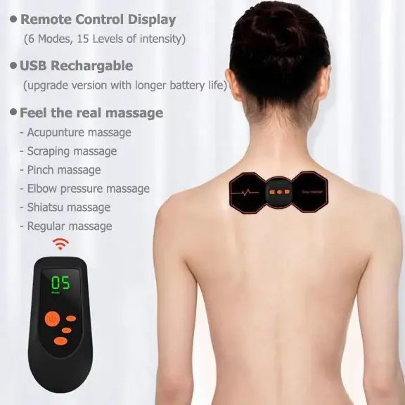 Six-Mode Remote Neck Massager