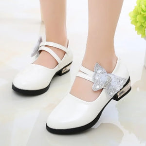 Leather Shoe Soft Soled Princess Shoes Bow Mary Jane Shoe