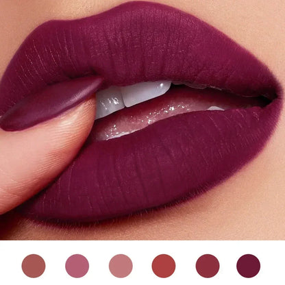 Nude Velvet Matte Lipsticks Waterproof Long Lasting Moisturize Lip Stick Not Fading Non Stick Lipstick Lip Gloss Women Makeup