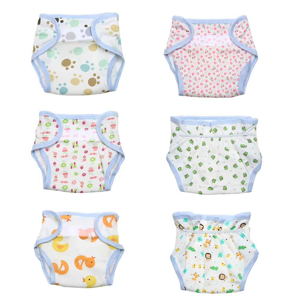 Reusable Diaper Pants Breathable Cotton Infant Shorts