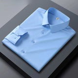 High end black men's shirt long sleeved Spring and Autumn 2024 new shirt jacket men's high-end feeling