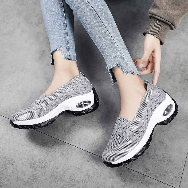 Women Platform Sneakers Woman Casual Shoes Cushion Sneakers Ladies