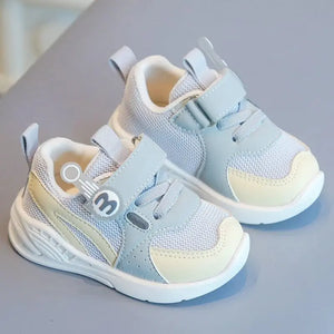 Children's Fashion Sneakers 2024 New Kids White Non-slip Casual Shoes Boys Girls Breathable Sneakers Toddler Outdoor Sport Shoes