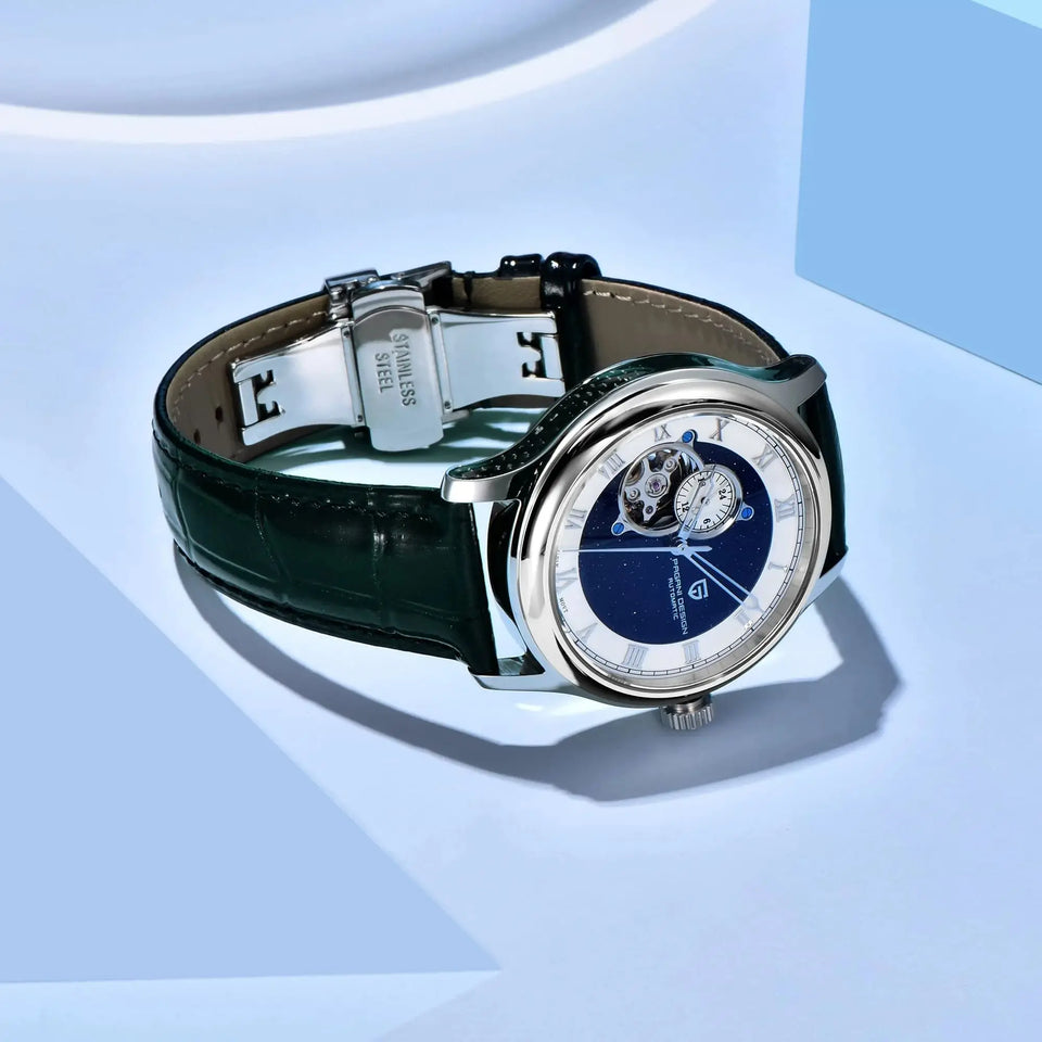 PAGANI DESIGN Starry sky Men's Watches Luxury Tourbillon Automatic Watch Men NH39A Mechanical Wristwatch 100M Waterproof Clock