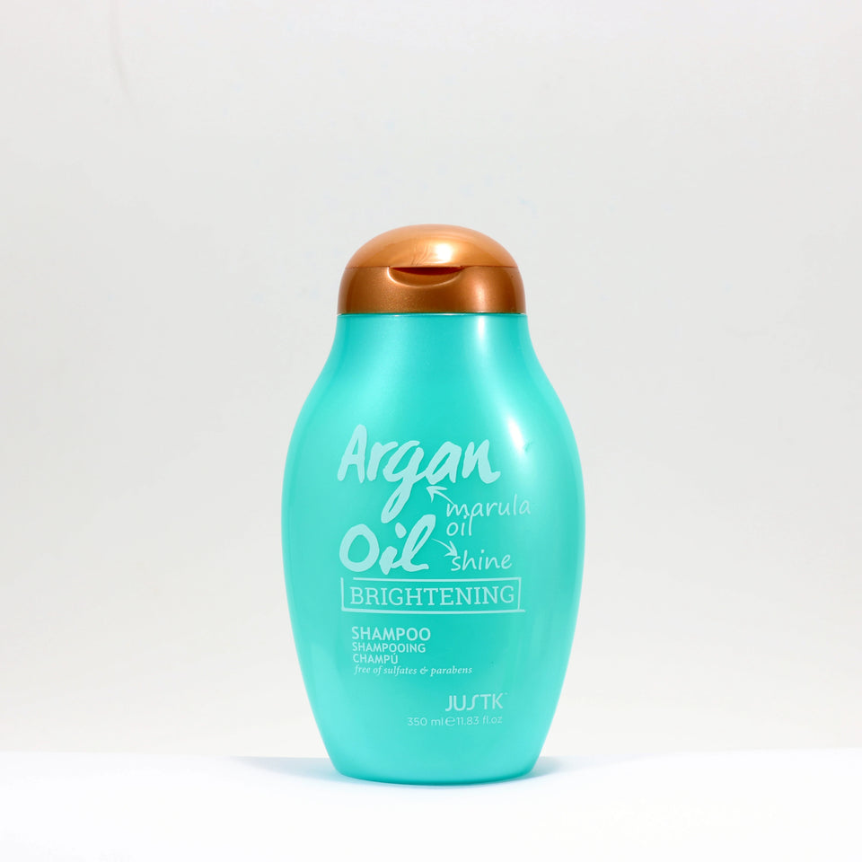 Justk Shampoo, Argan Oil Shampoo, Professional Color Protection Formula Designed for Color-treated Hair, 350ml