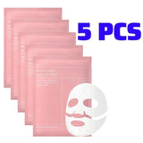 10Pcs Bio-Collagen Face Mask Firming Nourish Brightening Soft Gel Split Mask Shrink Pores Deep Hydrating Night Moisturized Masks
