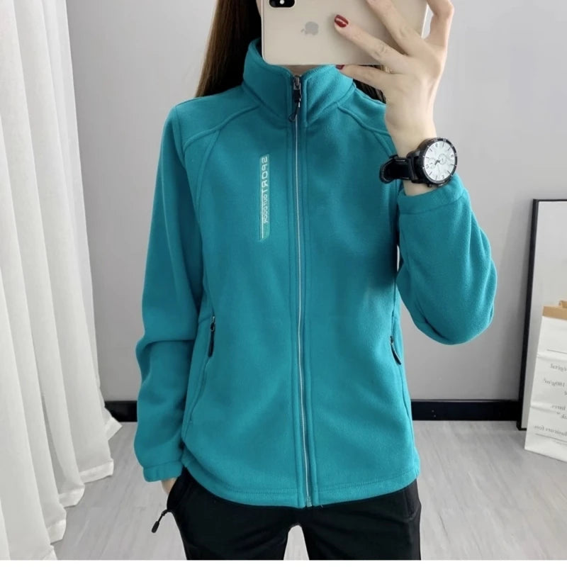 Autumn Winter Clothes Coat Slim Women Sweatshirt