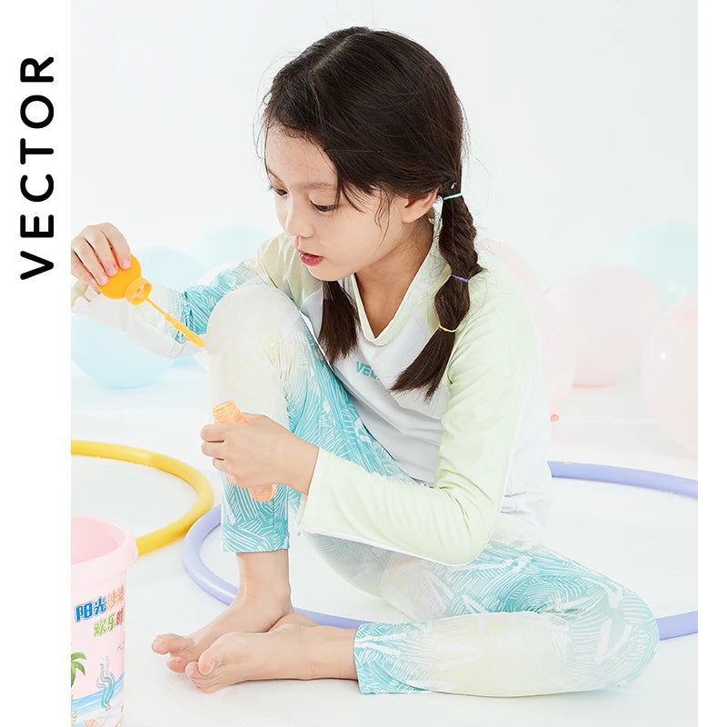 Children's Swimsuit Sunscreen Swimsuit Bikini Breathable Split Suit