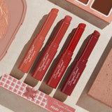 Matte Nude Lipstick 24 Hours Long Lasting Water Resistant Lip Gloss Natural Moisturizing