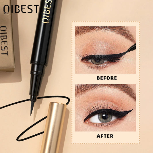 Long Lasting Black Liquid Eyeliner Waterproof Eye Liner Pencil Quick Drying Not Bloom Natural Eyeliner Liquid Pen Cosmetic Tools