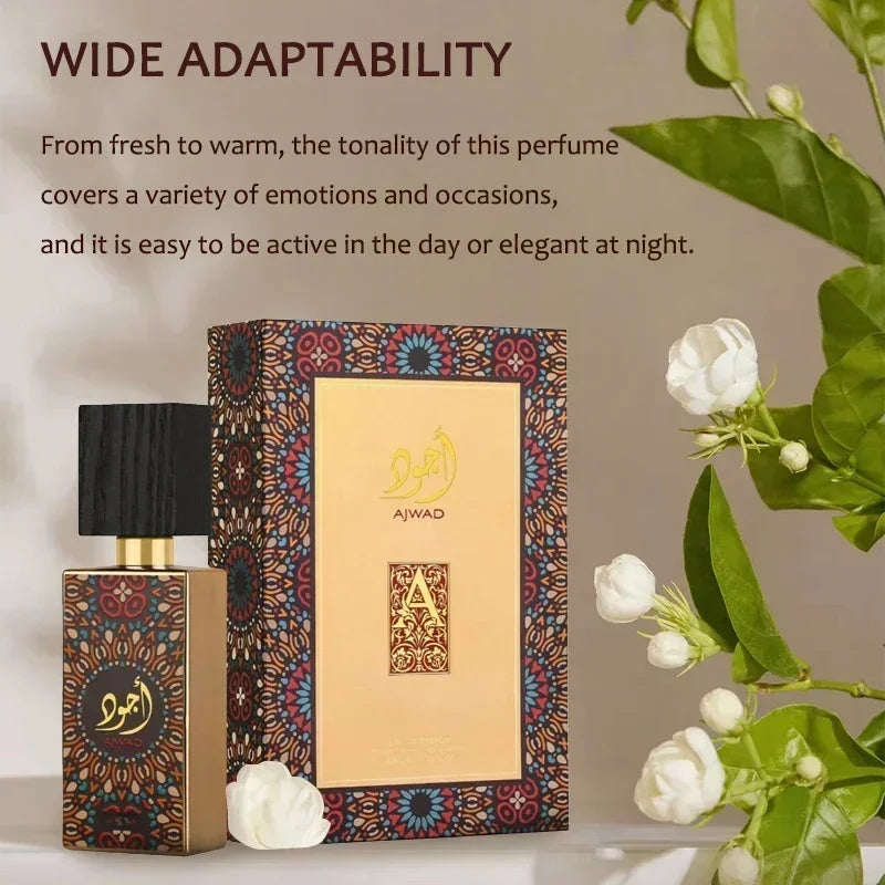 60ml High Quality Original Saudi Arabia   Perfume Long-lasting Fragrance for Men and Women