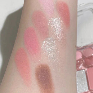 Cat Claw Eyeshadow Palette Blush Highlight Makeup