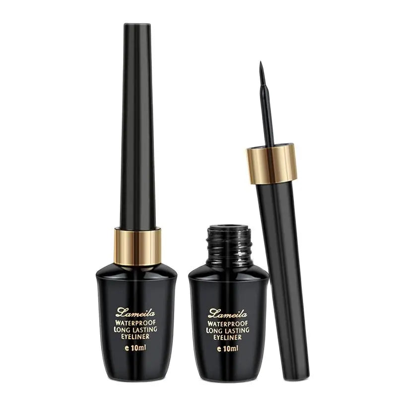 Black Ultra-fine Small Brush Head Liquid Eyeliner Pencil Waterproof Eye Liner Pen Eye Makeup Long-lasting Eyeliner Cosmetics