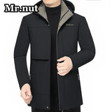 Winter Thermal Cotton-padded Jacket Men Clothing Hooded Thickening Outdoor Jackets Windbreak Quality Male Coat Trend Tops