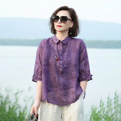 Commuter Style Shirt Stylish Women's Button-up Shirts