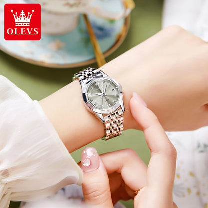 OLEVS Elegant Fashion Women's Watches Luxury Brand Original Quartz Watch