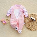Months cute Baby Rompers Newborn Girls